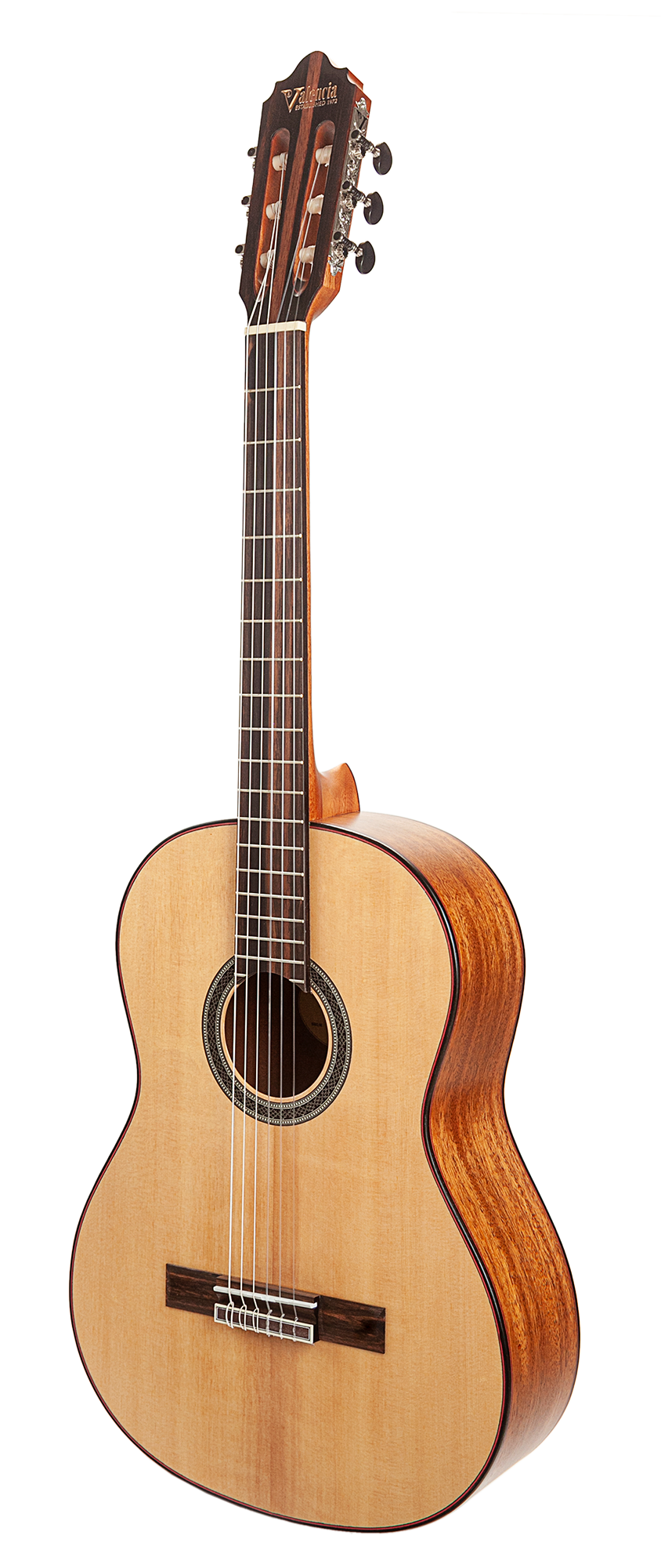 Valencia | VC704H | “Hybrid” classical guitar. | Full Size | Natural Valencia | VC704H | “Hybrid” classical guitar. | Full Size | Natural